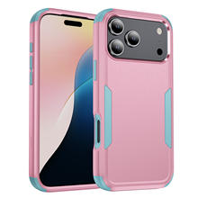 3 in 1 PC TPU PC Hybrid Shockproof 360 Full Protection Mobile Cell Phone Case Cover for iPhone 17/Air/17 Pro/17 Pro Max Case