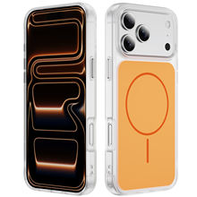 OEM/ODM Magnetic Case Acrylic PC TPU Hybrid Shockproof Wireless Charging Phone Case for iPhone 17 Pro/17 Pro Max